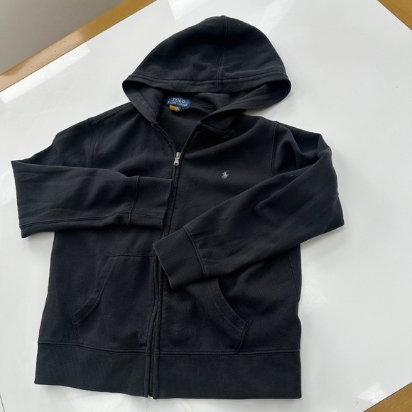 Polo Double-Knit Full-Zip Hoodie - Picture 7 of 12
